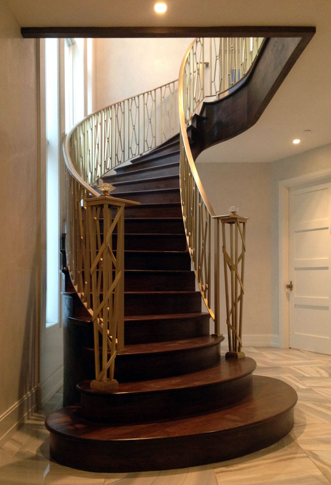 Art Deco Railing - Interior